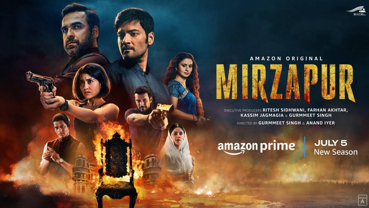 Mirzapur Season 3 ने मचाया भौकाल पहले ही दिन तोड़ डाले सारे रिकॉर्ड।